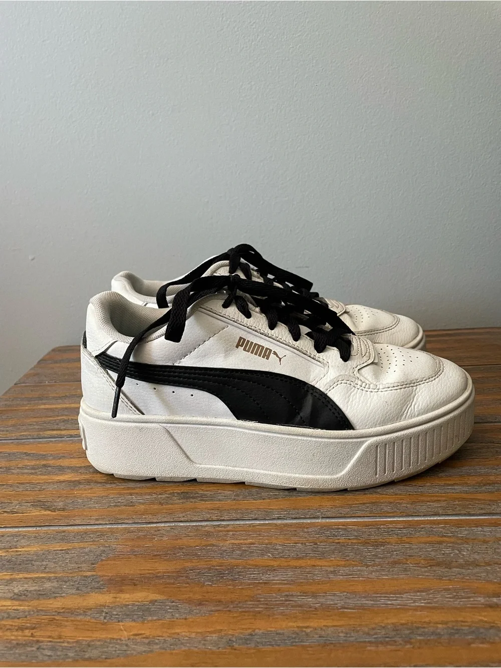 Puma Karmen Rebelle Platform Sneakers - womens sz 5